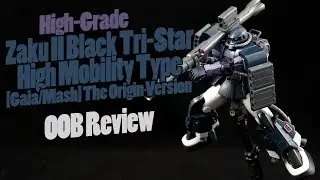 239 - HG Zaku II Black Tri-Star High Mobility Type [Gaia/Mash] The Origin Version (OOB Review)