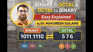 Binary to Octal and Octal to Binary Conversion | Easy Tricks & Examples