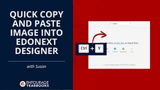 How to Copy and Paste Images into EDONext