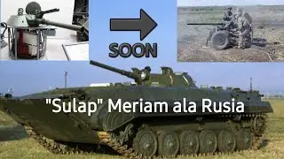 Rusia Copot Meriam 2A28 Grom di Ranpur BMP-1, Dipasang Jadi “Meriam Tarik” Untuk Dukung Infanteri