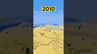 Minecraft 2023 vs 2010