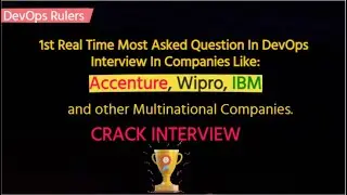 1ST DEVOPS INTERVIEW REALTIME QUESTIONS | DEVOPS EXPERIENCED AND BEGINNERS