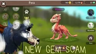 NEW PET/GEM SCAM IN WILDCRAFT?!?!?!