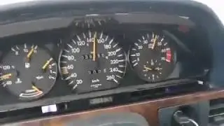 Разгон 0-100 Mercedes w126 5.6 ECU DVEMS