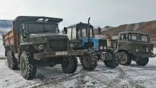 Гонки на Подьем | Трактор Беларусь, Урал и Газ 66 | Оффроуд 2020