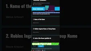 Submit your Game | Roblox Studio Tutorial 🛠️ | 1MinuteRobloxTutorial