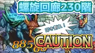 【ロマサガRS】螺旋回廊230階-水の将魔-勝負の鍵は攻撃回数！？【ドレッドクィーン】