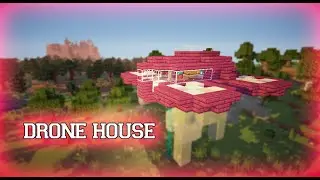 MINECRAFT/ How build drone house.