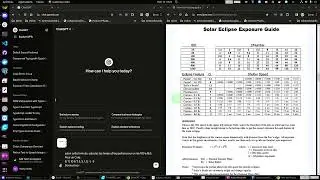Calculer ses temps d'expositions pour photographier une éclipse solaire totale avec une IA (VIDÉO 4)