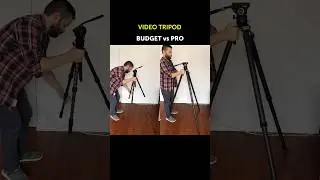 Budget video tripod vs PRO