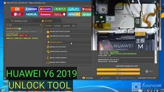 Huawei Y6-2019 (MRD-LX1F) FRP/GooGle Lock ByPass Unlock Tool In One Clock