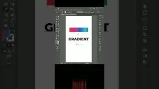 Create Editable Gradient Text in Adobe Illustrator #illustrator
