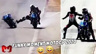 Funny Moment MotoGP 2020. Funny Incidents in MotoGP That Fans Will Always Remember