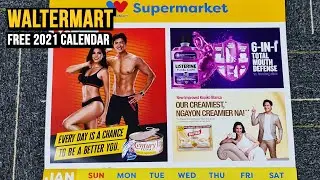 WALTERMART FREE 2021 Calendar