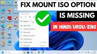 How to Fix Mount ISO Option Missing in Windows 10/11