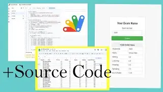 Google Apps Script Tutorial: Building an Exam Result Viewer from Google Sheets + Free  Source Codes