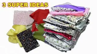 Artan Kumaşlarla Yapabileceğiniz Şaheserlere Bir Bakın! 3 Süper Fikir!