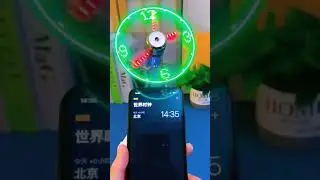 Digital clock fan 