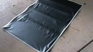 Installing the VW bug headliner and insulation #508
