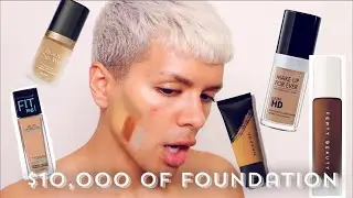TESTING ALL THE FOUNDATIONS IN THE WORLD | Gabriel Zamora