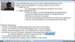 Android Practical 36 Using Property Animations in XML