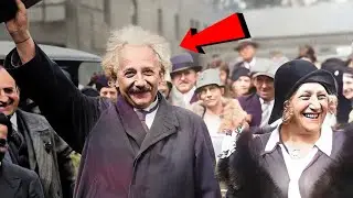 Best Moments of Albert Einstein | Albert Einstein Real Video | Color Footage