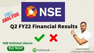 NSE Unlisted Shares! Q2FY22 Results Update!Buy Unlisted Shares!