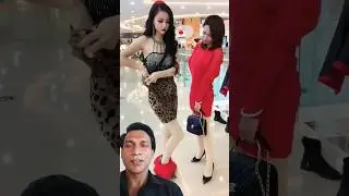 short dress public prank 🤣#shorts #funny #comedy #prankvideo #razikreact