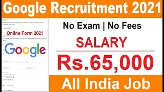 Google Recruitment 2021 Apply Online Google Careers