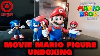 🪠 Super Mario Bros Movie Mario Figure By Jakks Pacific Unboxing 🪠