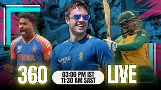 #T20WorldCup2024 🏏 360 LIVE Q&A