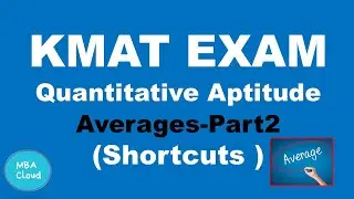 KMAT 2021|Quantitative Aptitude| Averages-Part2