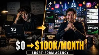 How to Start a Short-Form Content Agency & Make $0–$100K/Month 