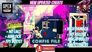 Apex Legends Mobile Config Script Mod File || ESP Aimbot-Magic Bullet-No Recoil || Hack 😃 or Not ?