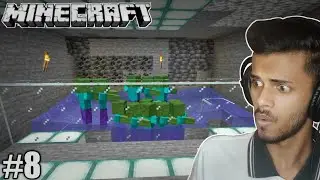 I MADE AN UNDERGROUND XP FARM | MINECRAFT GAMEPLAY |#8