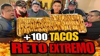 EATING 100 TACOS IN LESS THAN 10 MINUTES 🌮 | EXTREME CHALLENGE | ft. BIG&FASHION