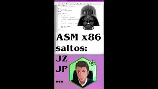 Saltos condicionales  - JL, JG, JE, JNL, JNG, JNE, JLE, JGE, JNLE, JNGE... en ASM x86 (emu8086)