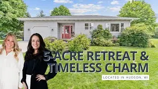 5-Acre Retreat with Luxurious Main Floor Suite | Modern Elegance & Timeless Charm
