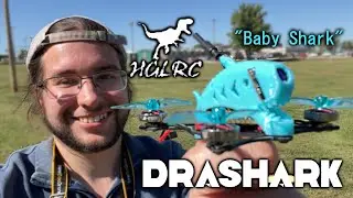 Baby DraShark do-do, do-do-do-do? 🎶// HGLRC Drashark 1S 'Toothpick' FPV Drone 🦈