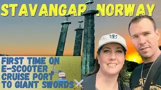 Anthem of the Seas Norwegian Cruise to Stavanger | eScoot to 33’ Viking & Medieval Swords 🛴 🚢