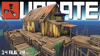 First look at new boat shop, electric searchlights | Rust Update 14th August 2020