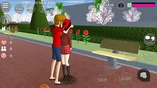 Cara kiss sama orang tanpa love potion || sakura school simulator || {LAURA SINTA}