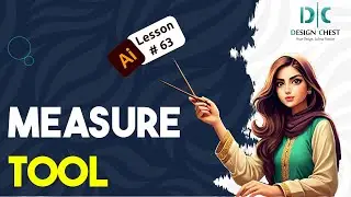 How to use Measure Tool in Adobe Illustrator
