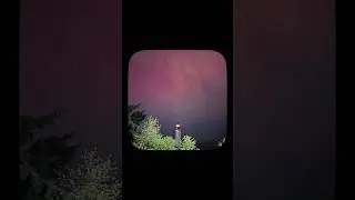 Aurora borealis.