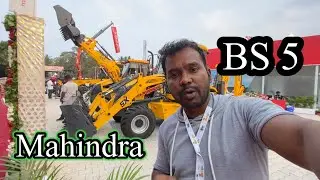 Mahindra backhoe loader BS5