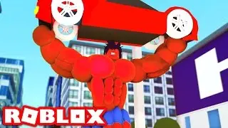 RED HULK IN ROBLOX! (Roblox Superhero Tycoon)
