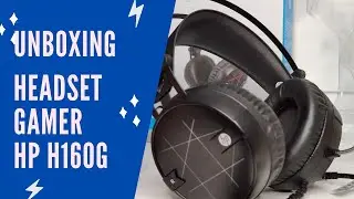 Headset Gamer HP H160G - Unboxing
