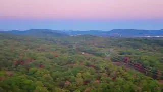Dusk on the trails