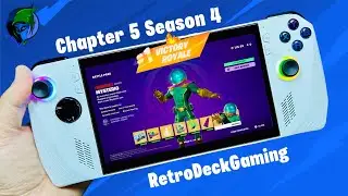 Fortnite on ROG Ally Z1 Extreme #316k