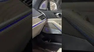 Подсветка сеток динамиков для BMW X7